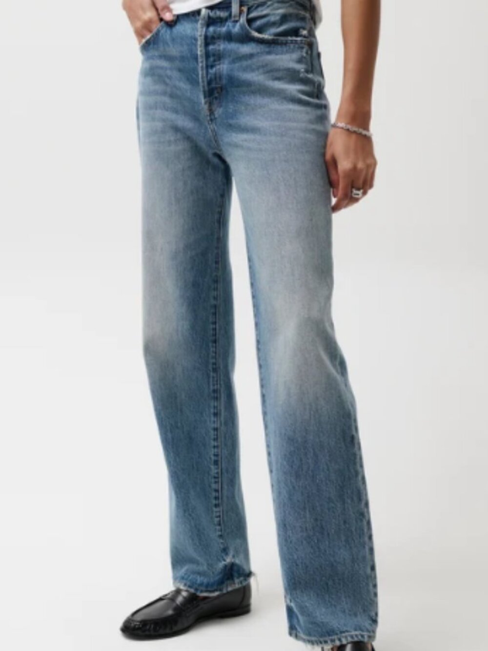 Pistola - Cassie Super High Rise Straight Jeans